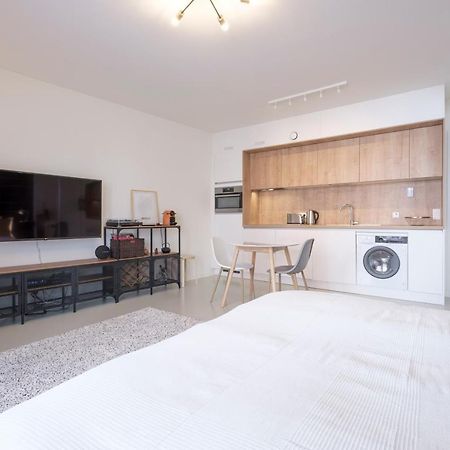Mini Loft With Terrace Lägenhet Bryssel Exteriör bild