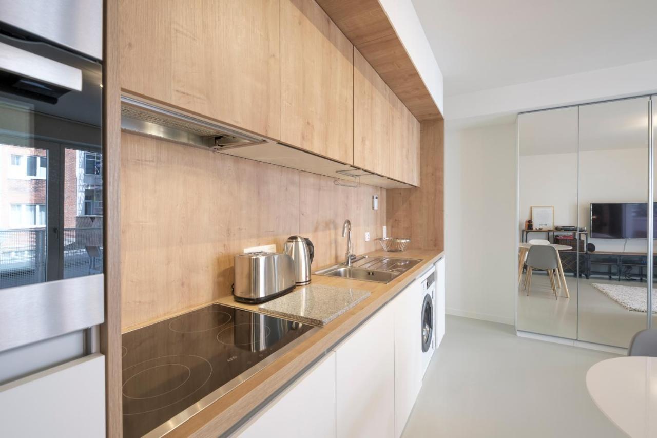 Mini Loft With Terrace Lägenhet Bryssel Exteriör bild